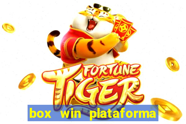 box win plataforma de jogos